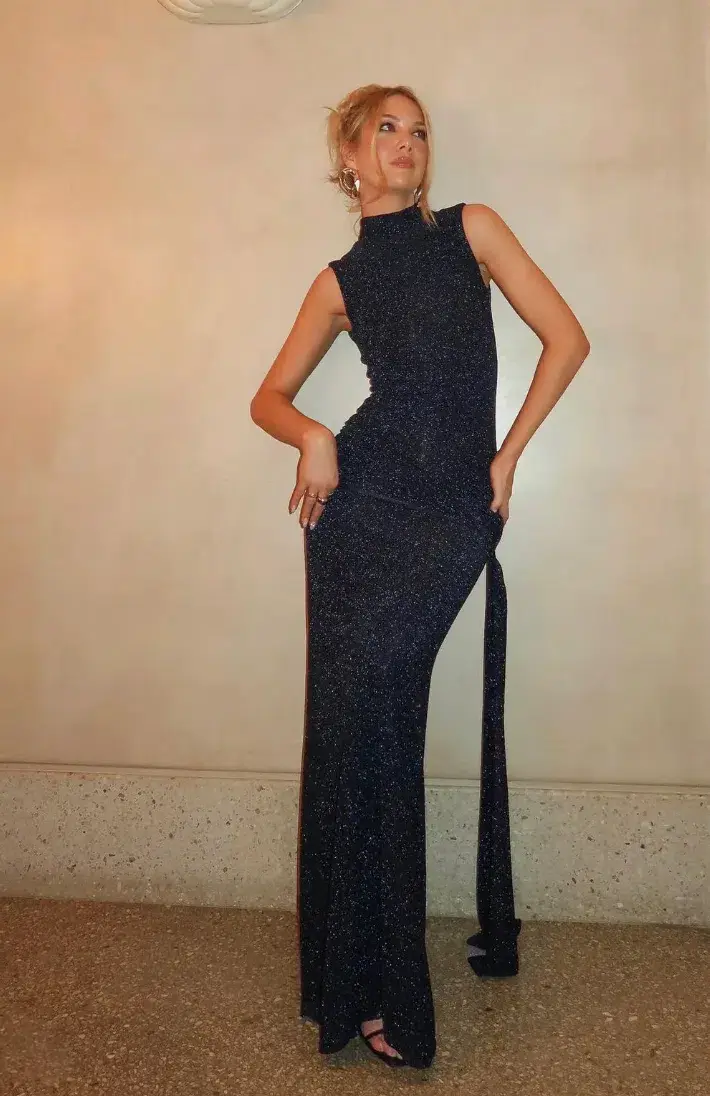 Arcina Ori Monica Dress Midnight Blue Size M / AU 10 - Image 6