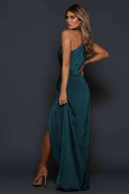 Elle Zeitoune William Gown Emerald Green 10 for rent on The Volte - main image