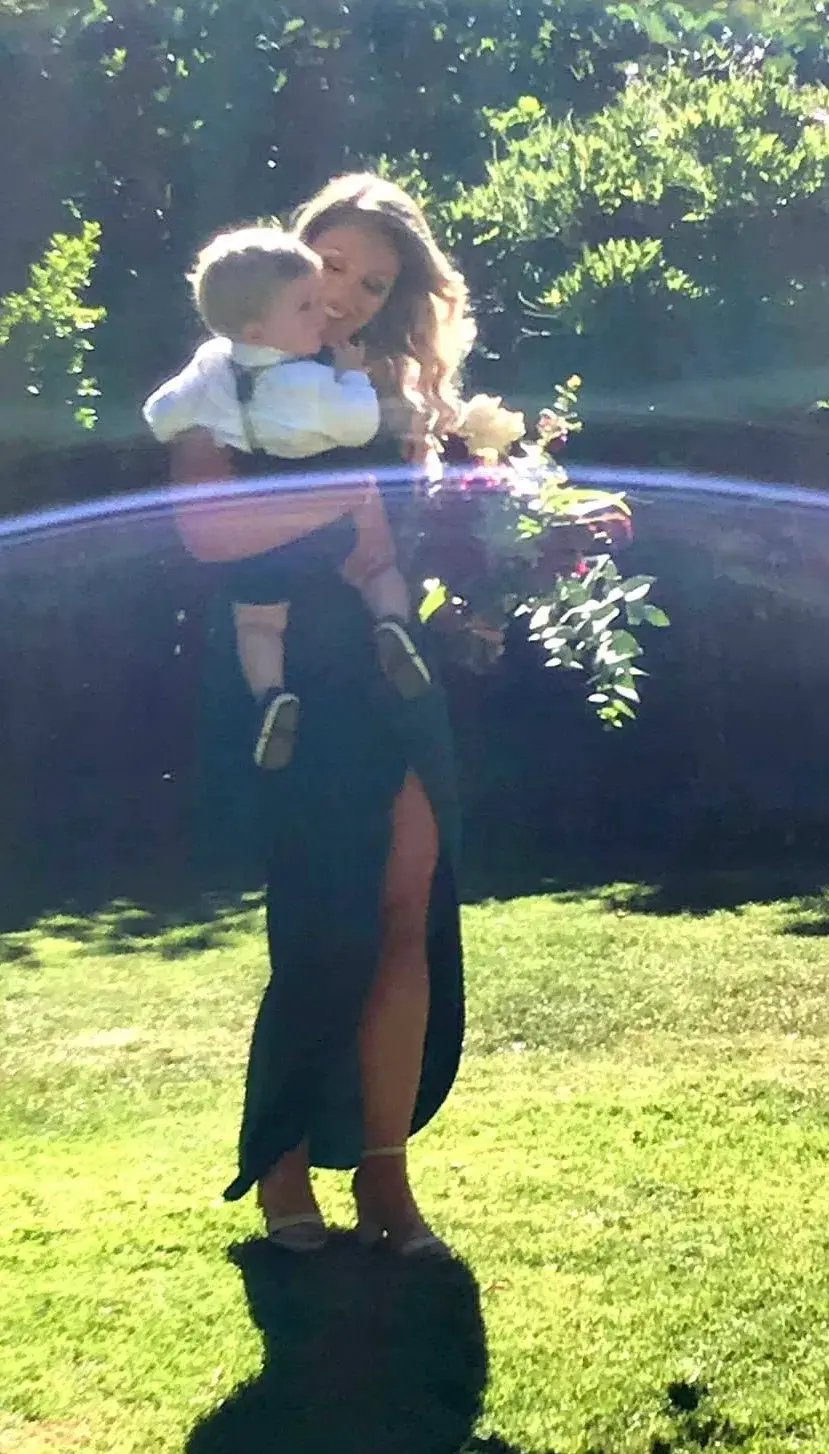 Elle Zeitoune William Gown Emerald Green 10 - Image 6