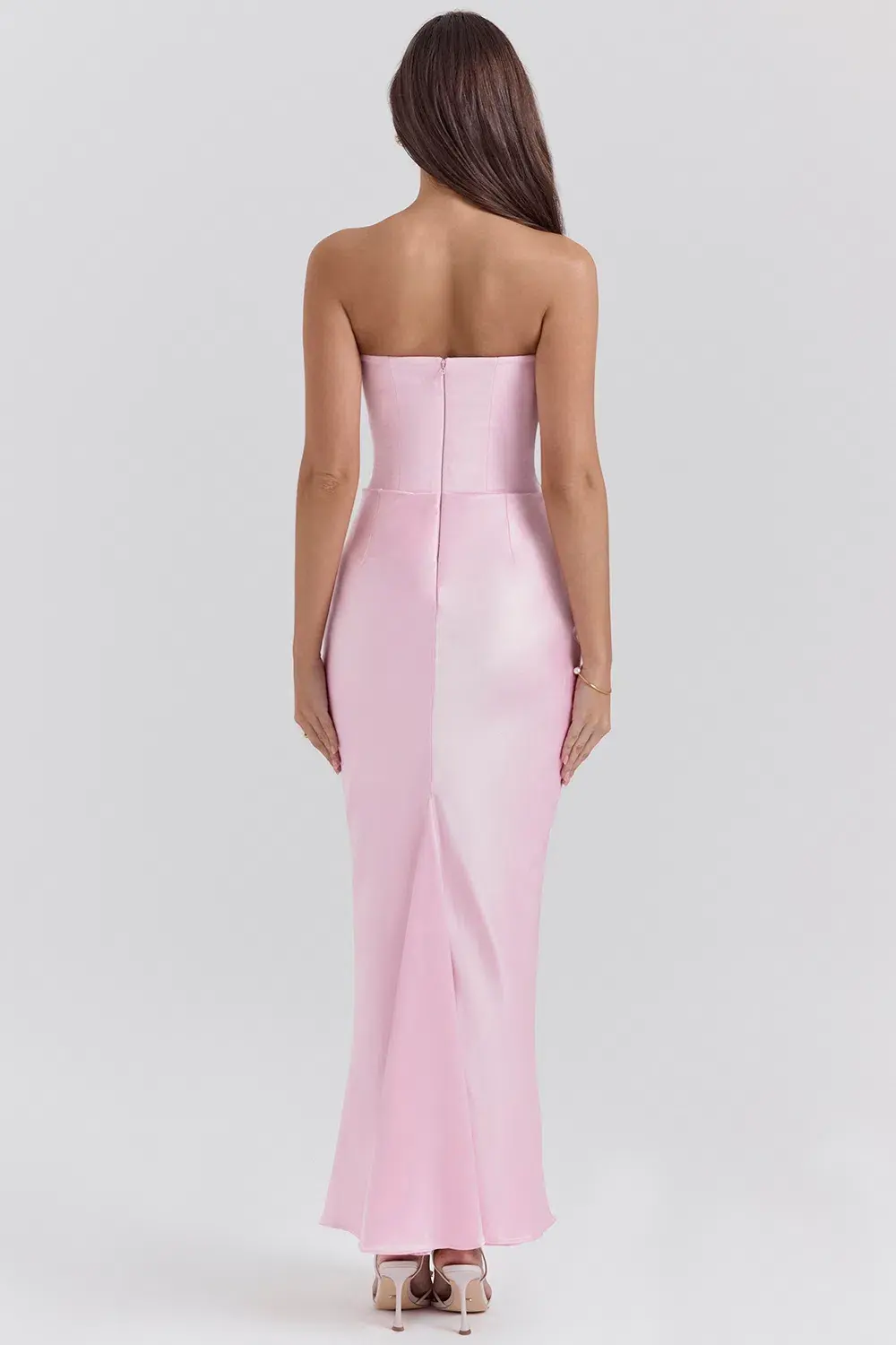 House Of CB Persephone Strapless Corset Dress Pink Size S / AU 8 - Image 3