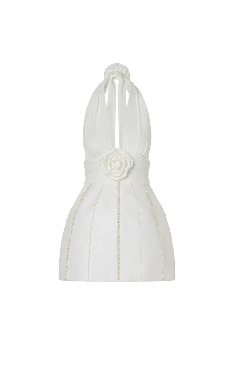 Eliya The Label Bethani Mini Dress White Size M / AU 10 - Image 8