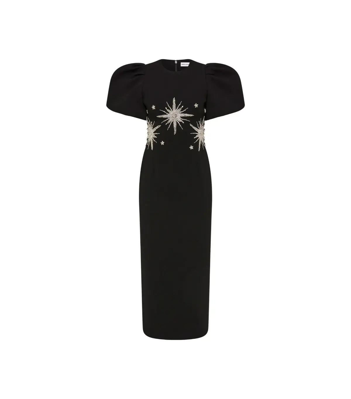 Rebecca Vallance Estella Midi Dress Black Size AU 10 - Image 5