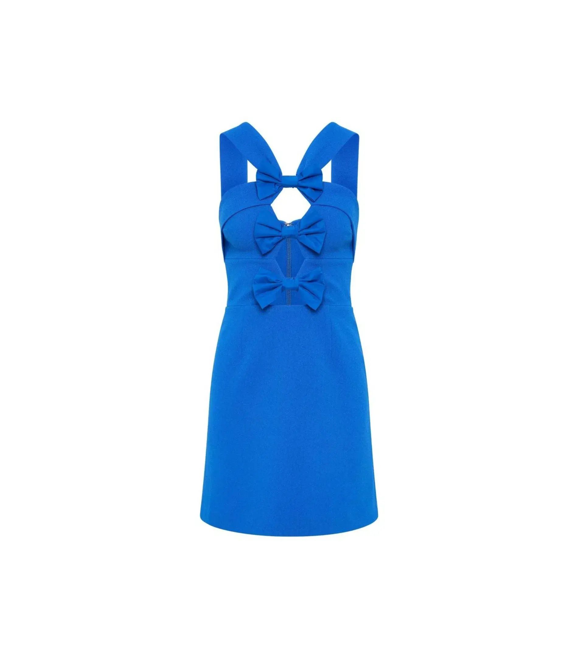Rebecca Vallance Antonella Mini Dress Marine Blue Size AU 8 - Image 4