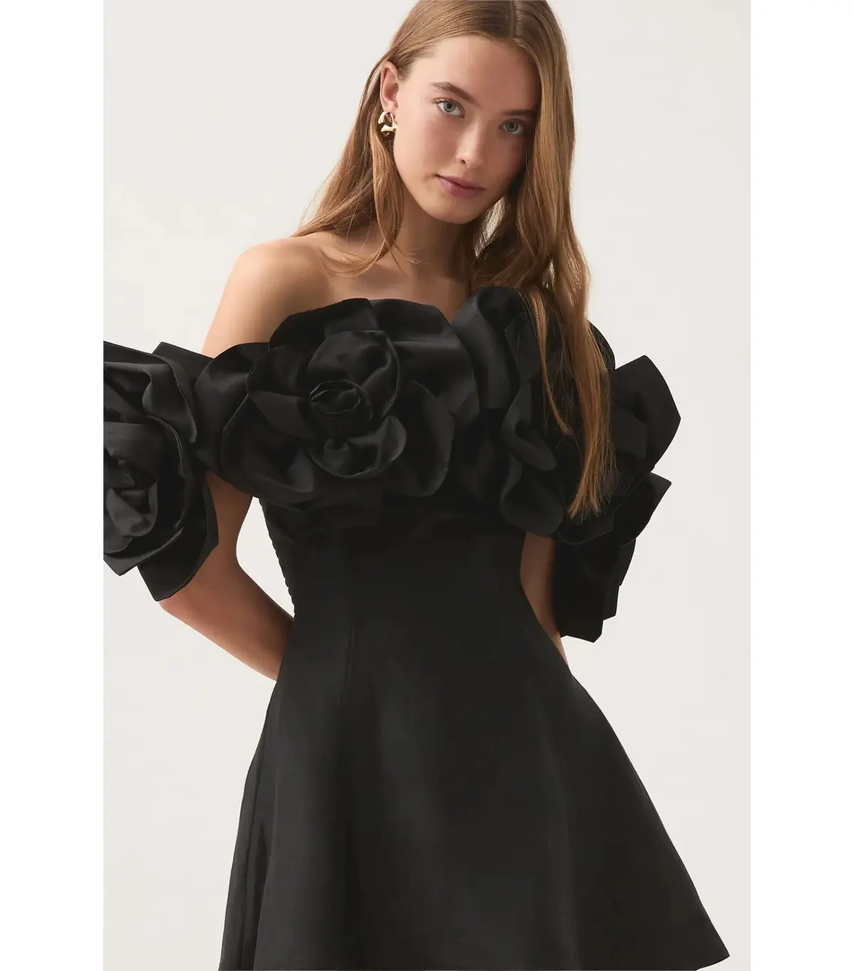 Aje Etta Mini Dress in Black Size AU 14 - Image 2