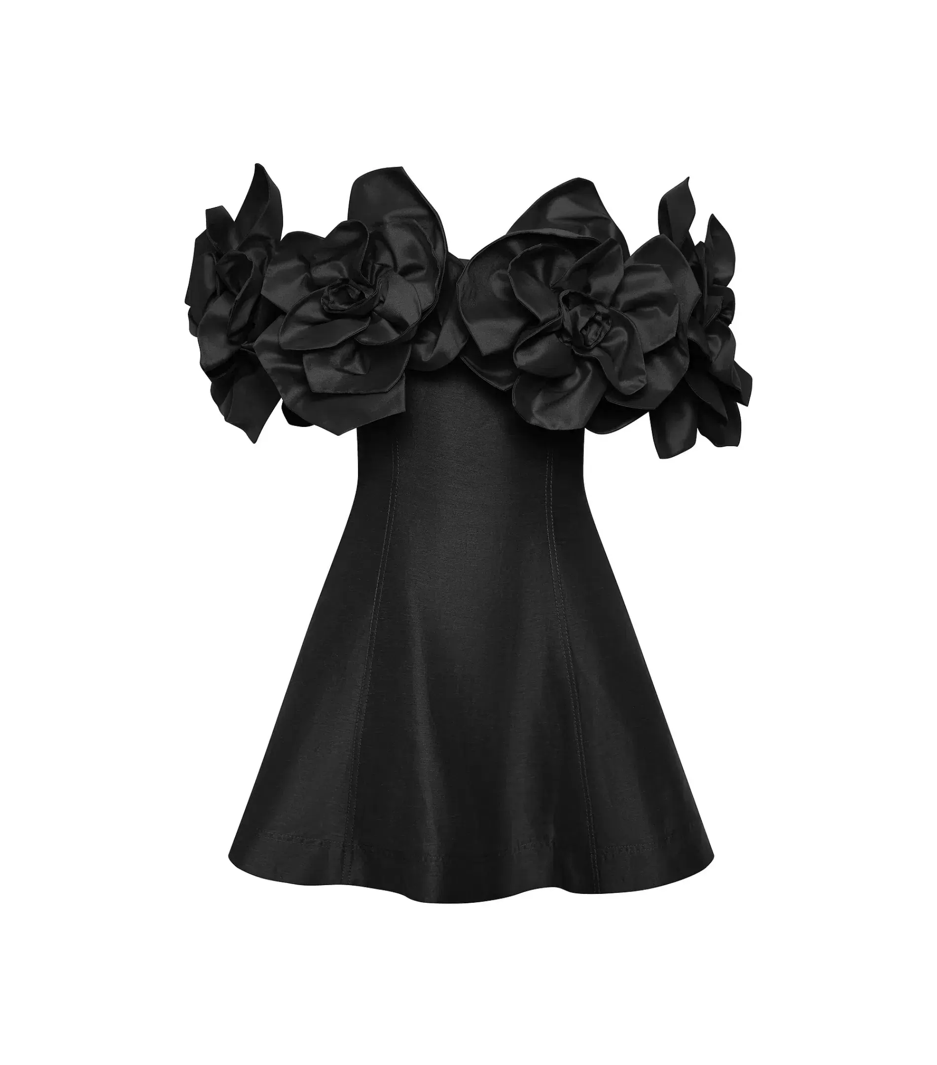 Aje Etta Mini Dress in Black Size AU 10 - Image 4