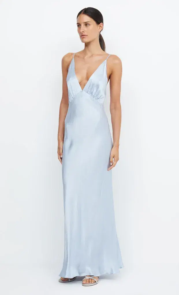 Bec and Bridge moondance v neck maxi blue - Image 1