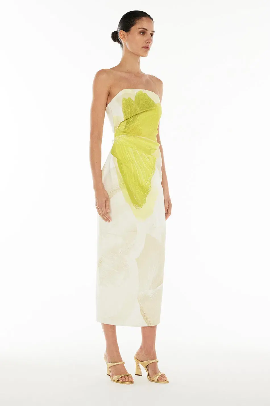 MANNING CARTEL LEVITATING BUTTERFLIES MIDI DRESS - Image 2