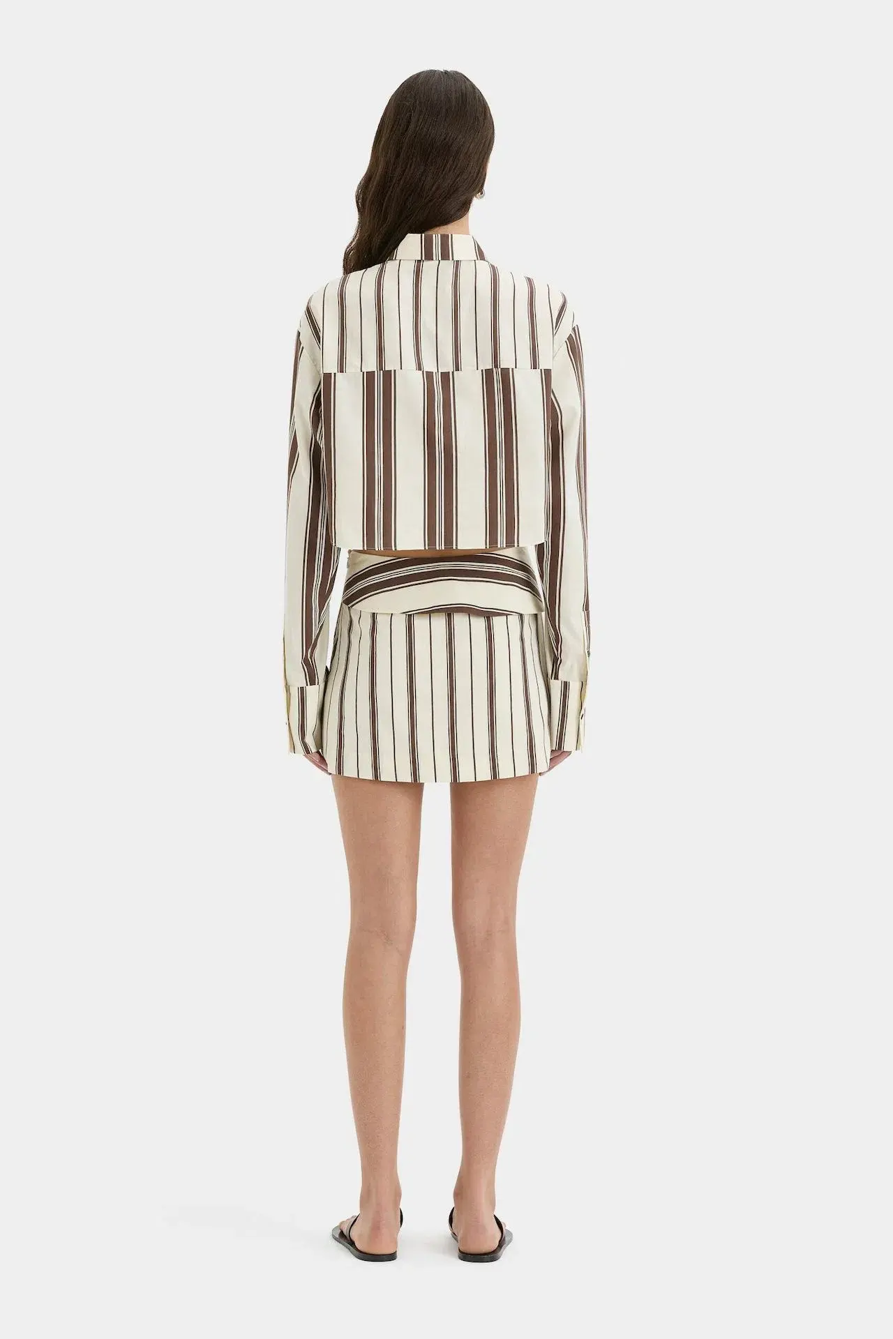 Sir the Label Cannoli Crop Shirt & Skirt Set Print Size 0 / AU 6 - Image 2