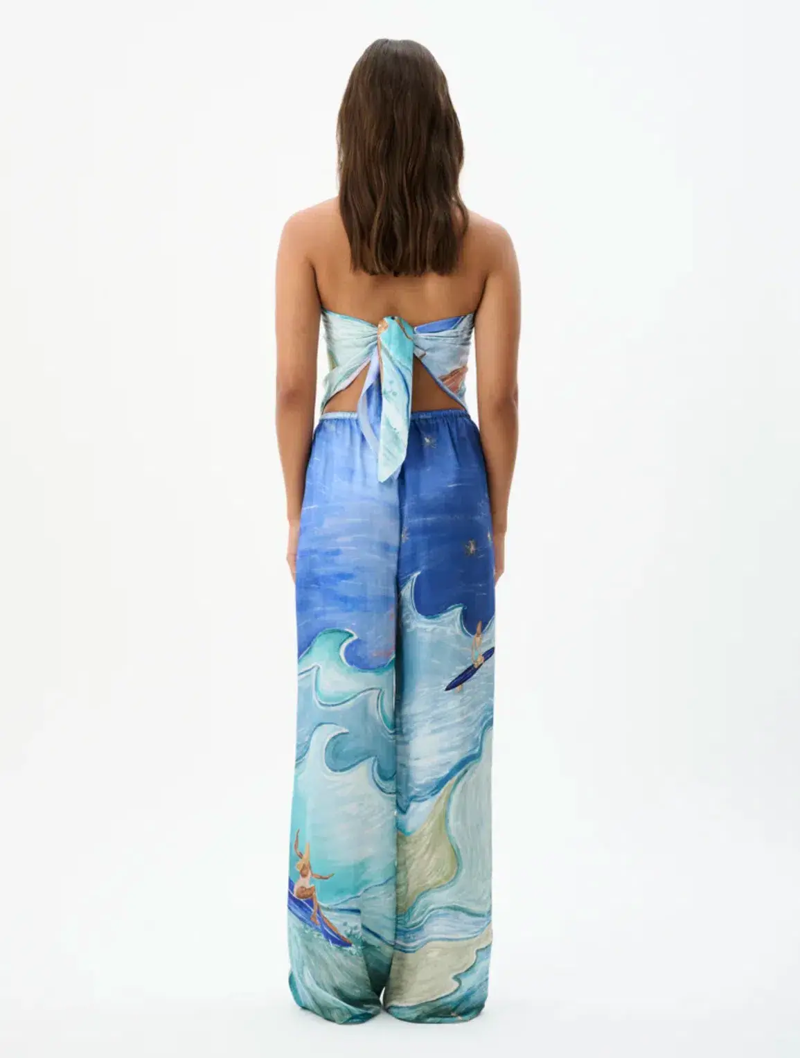 Roame Farrah Scarf Top & Taj Pant Apres Surf Size 6  - Image 3