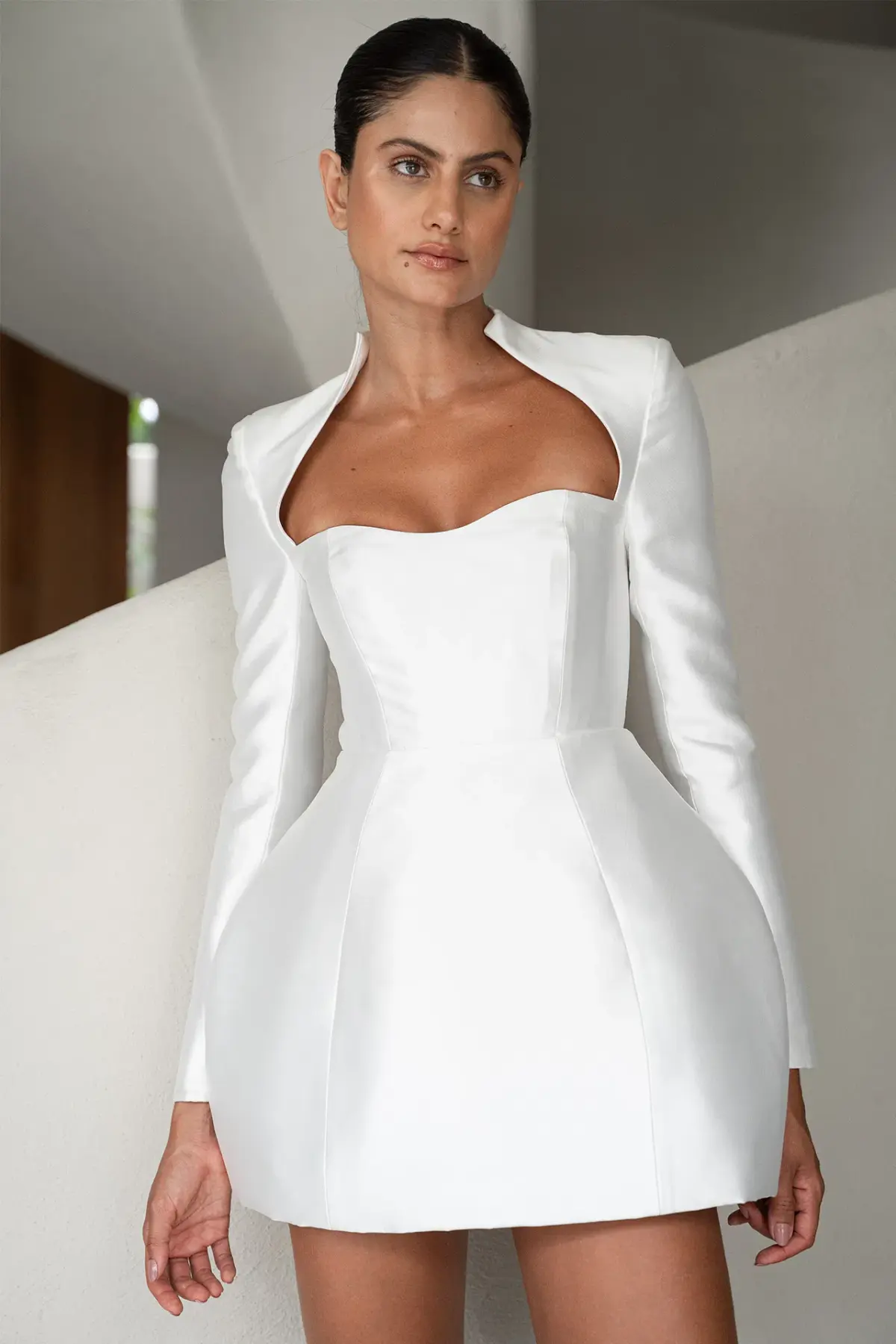 Eliya The Label Kate Mini Dress White Size XS / AU 6 - Image 4