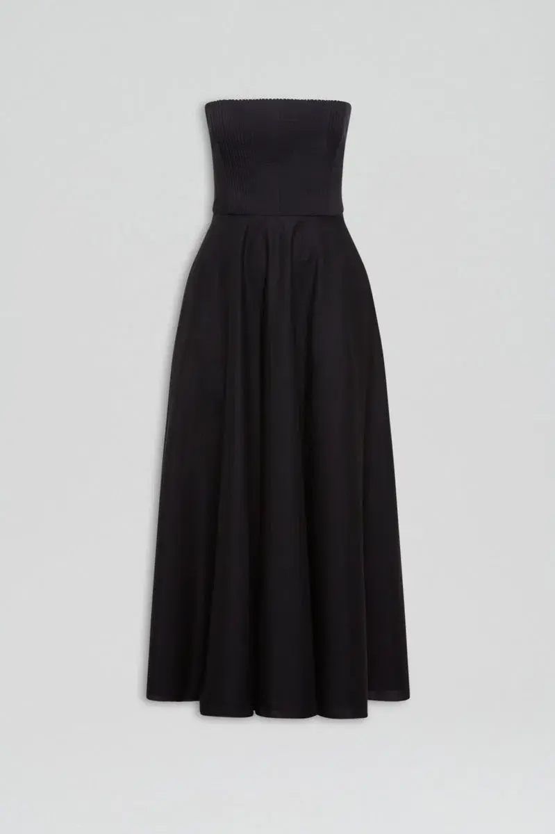 Scanlan Theodore Parachute Bustier Dress Black Size 8 - Image 5
