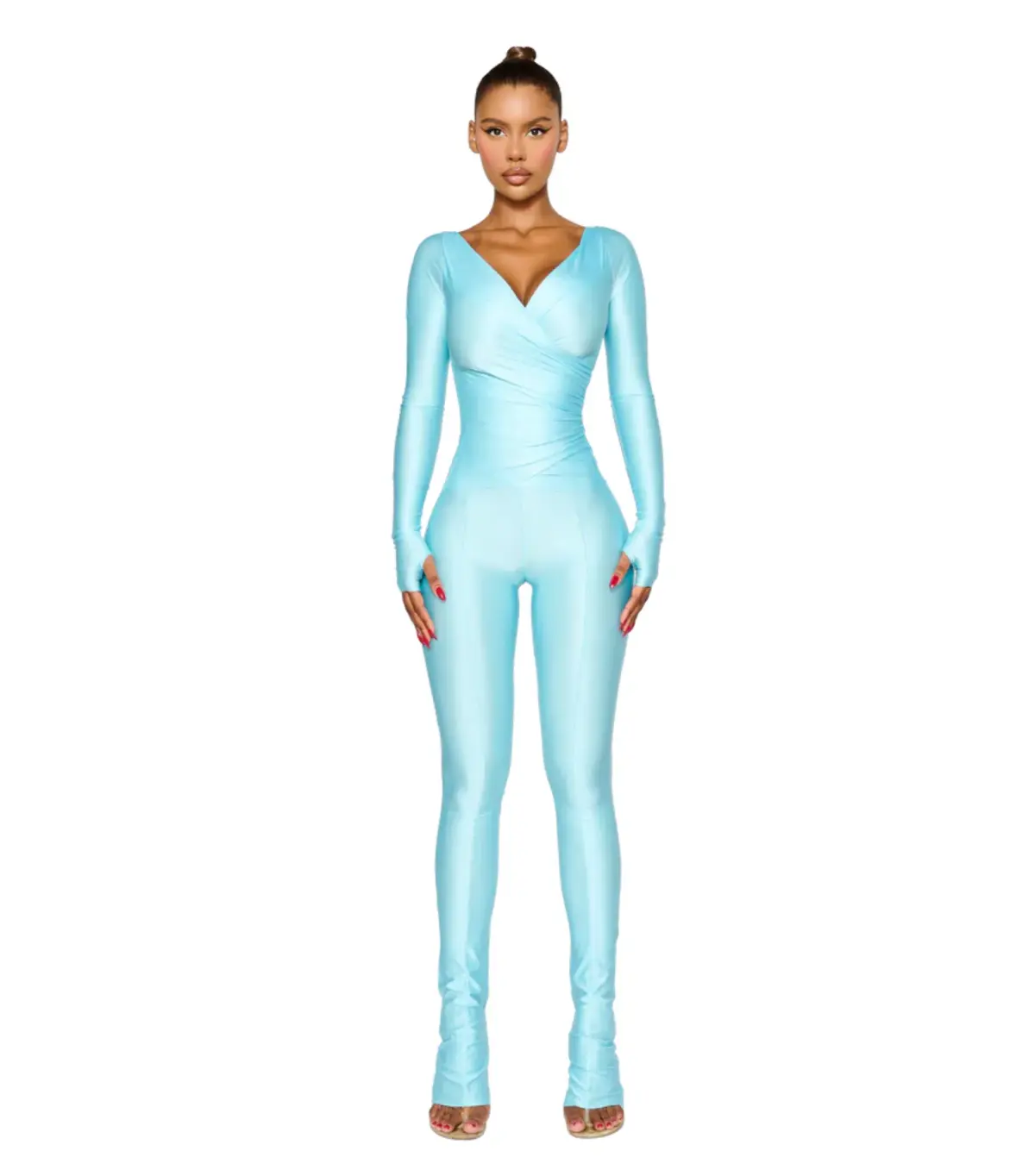 Cou coo Lanai Long Sleeve Top and Leggings Set Pool Party Size AU 12 - Image 1