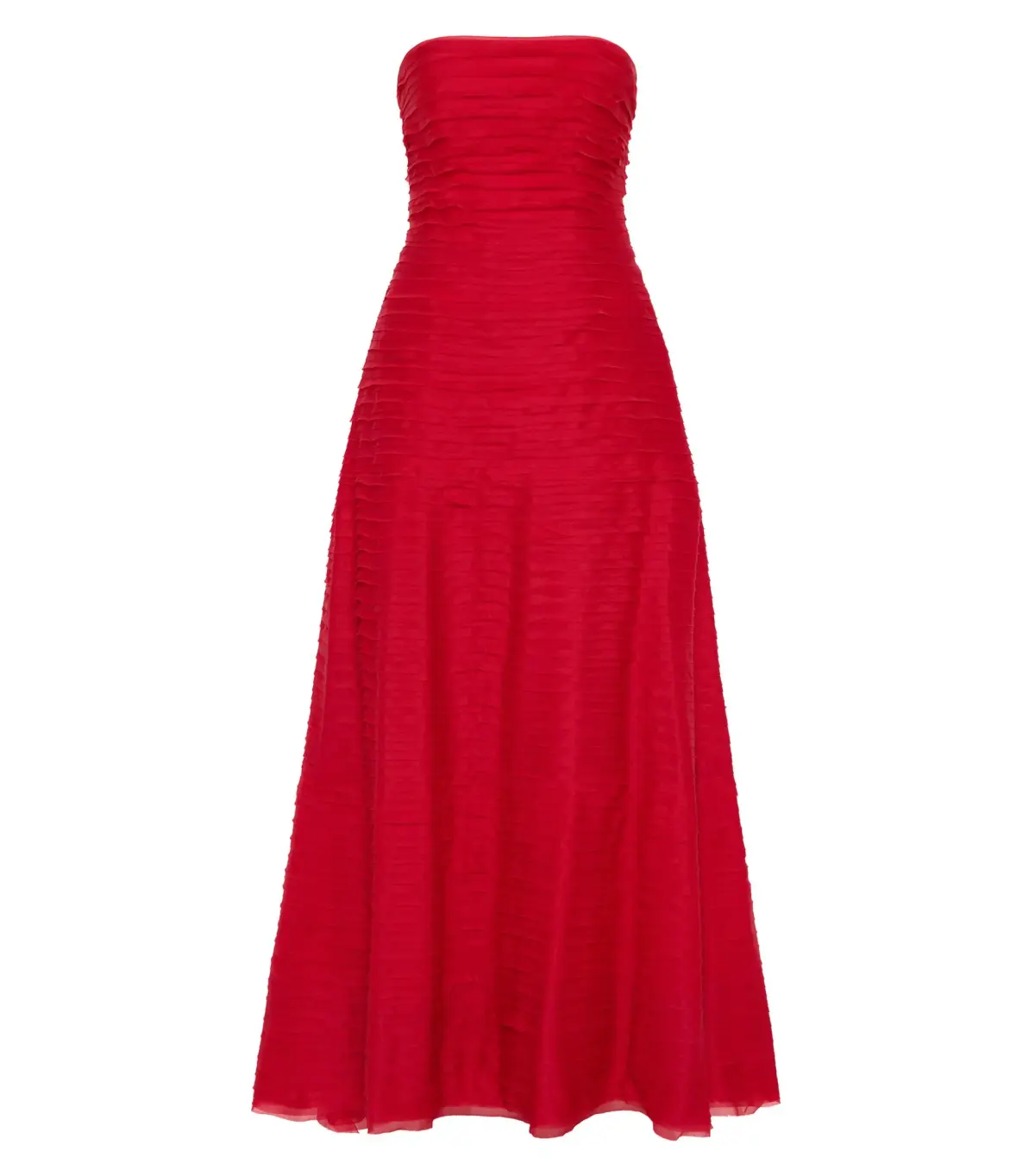 Aje Soundscape Maxi Dress Scarlet Red Size AU 10 - Image 4