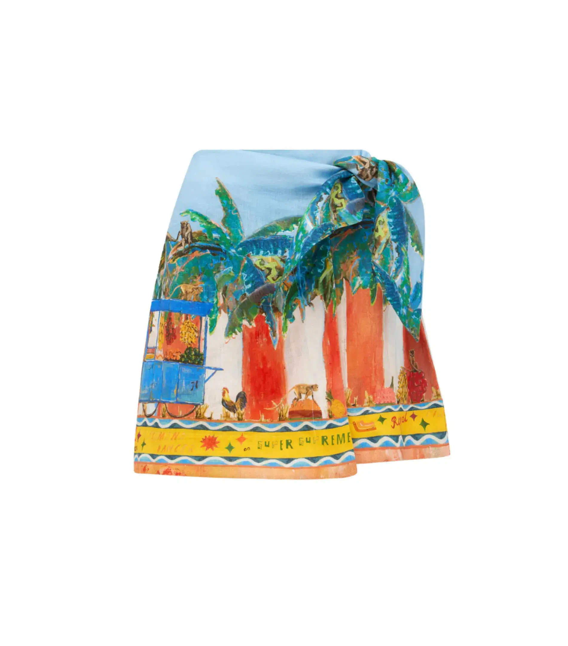 Alémais All Aboard Shirt and Skirt Multi Size AU 16  - Image 6