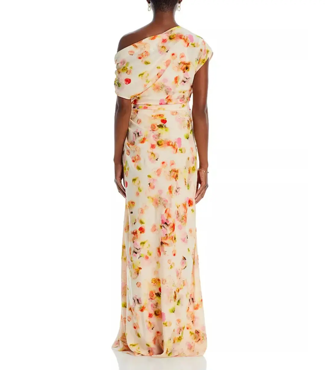 A.L.C. Poppy Floral Off-the-shoulder Gown Floral Print Size AU 6 for rent on The Volte - main image