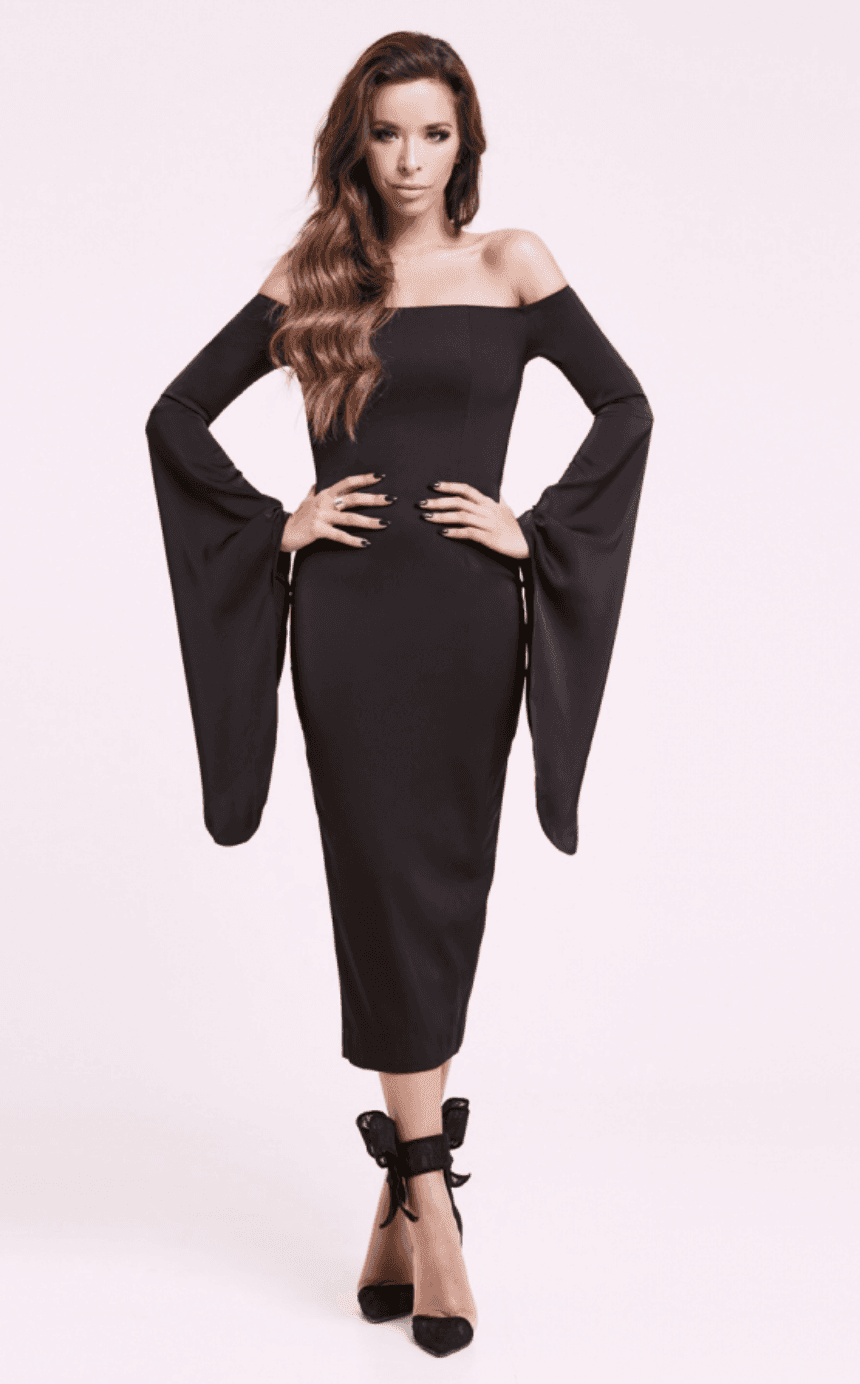 Asilio The Shiralee Dress Black 6 - Image 1