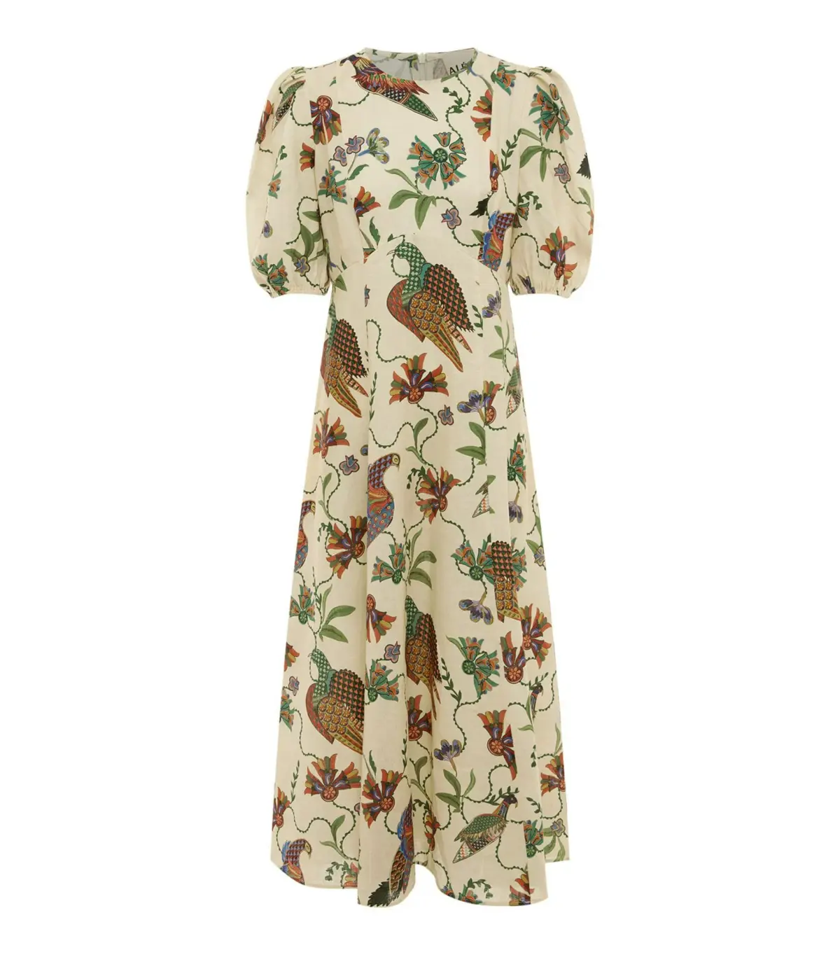 Alémais Birdie Midi Dress Print Size AU 10 - Image 4