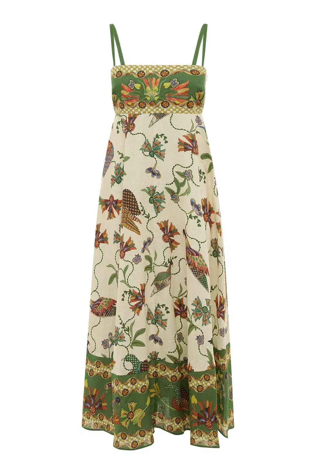 Alemais Birdie Sundress Print Size AU 8 - Image 3