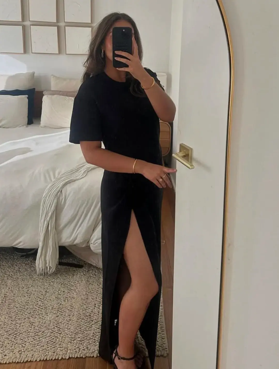 Henne Avila Dress Black Size 8 for rent on The Volte - main image