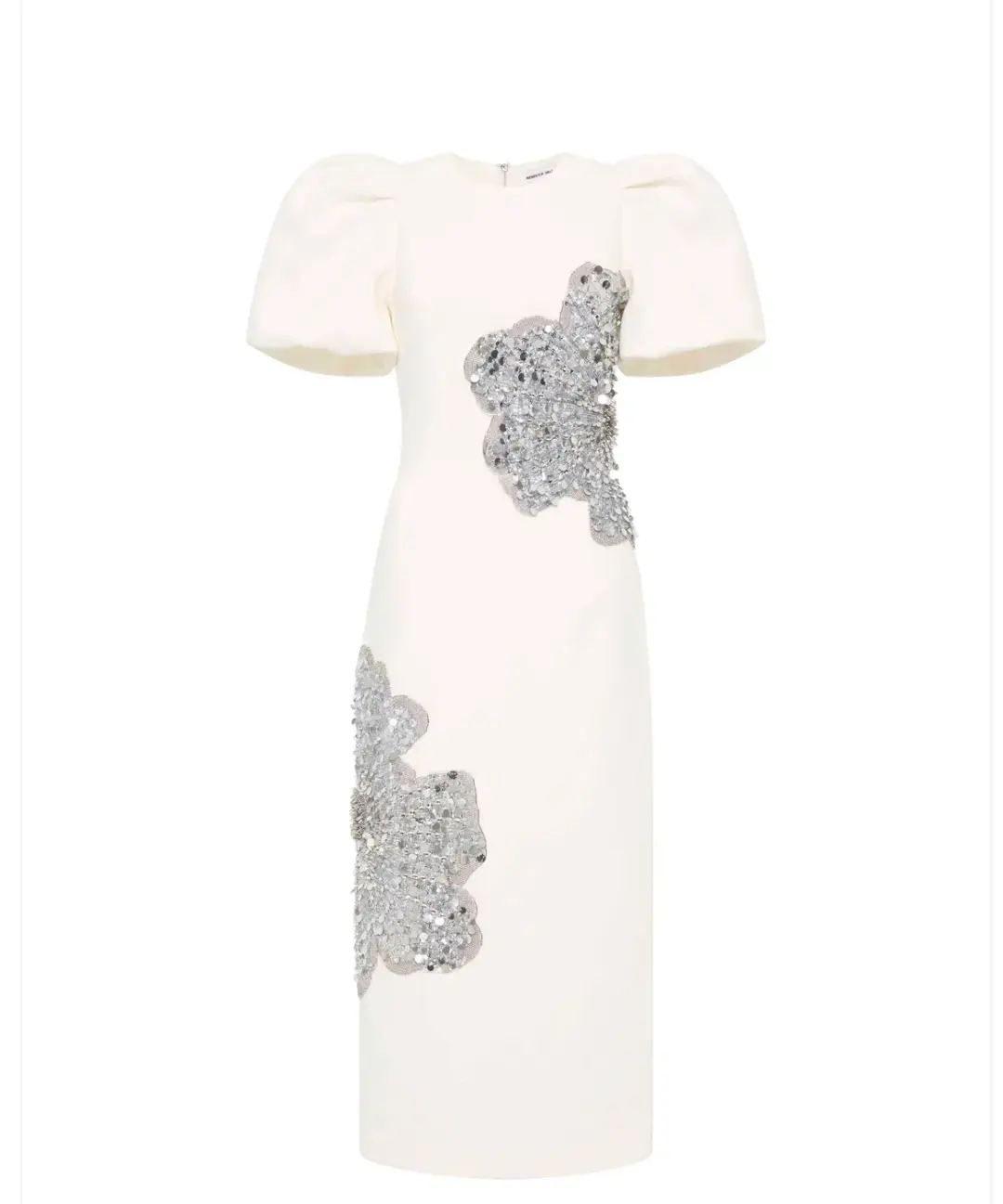 Rebecca Vallance Layana Midi Dress in Ivory Size 14 for rent on The Volte - main image