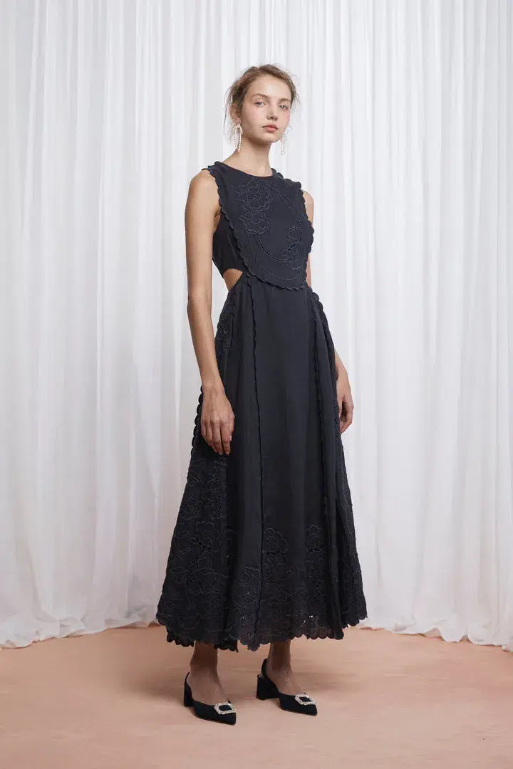Lovaan Amelia Dress Ink Size AU 12 - Image 1