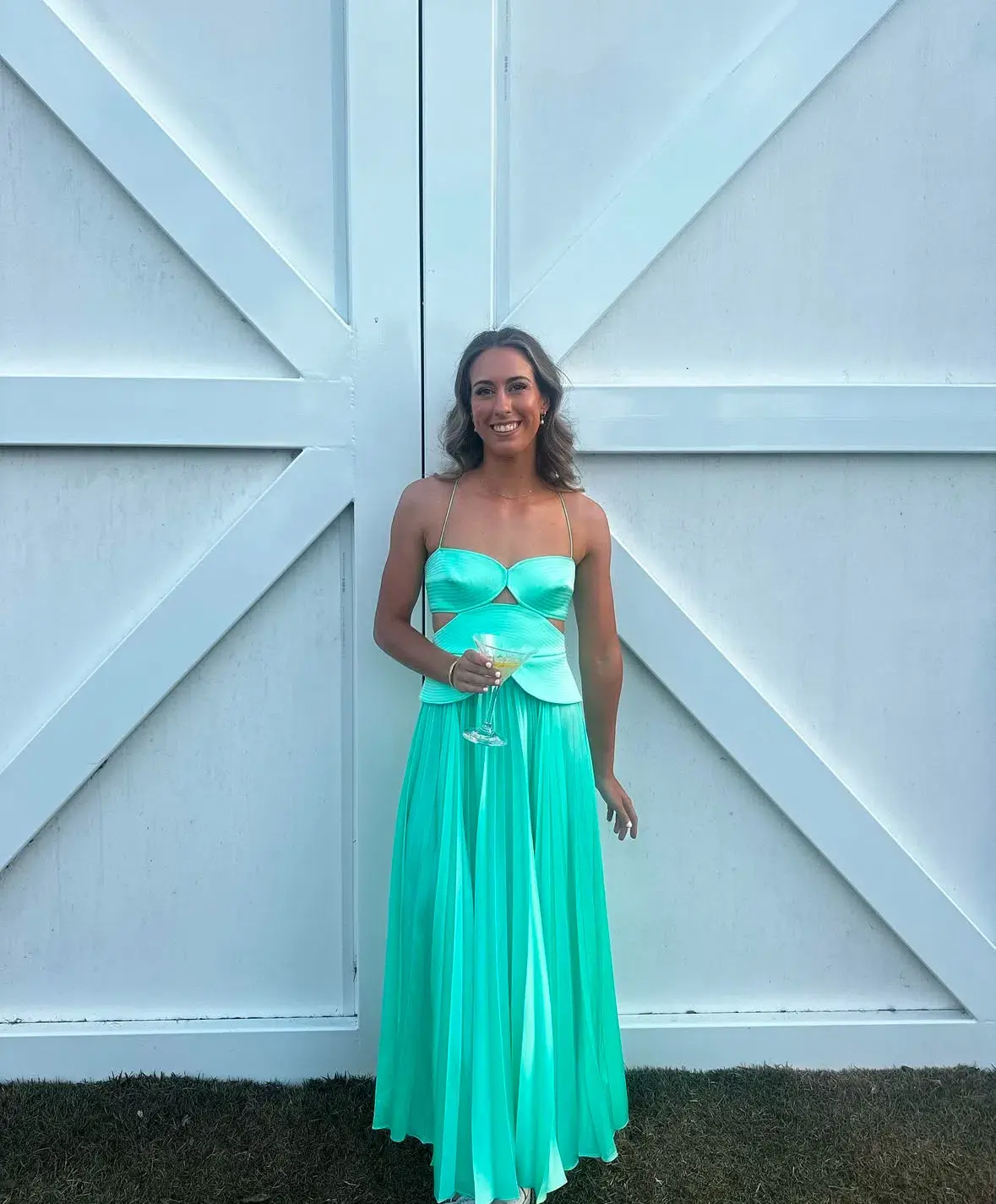 Acler Atholton Midi Dress Arctic Mint Size 8 - Image 3