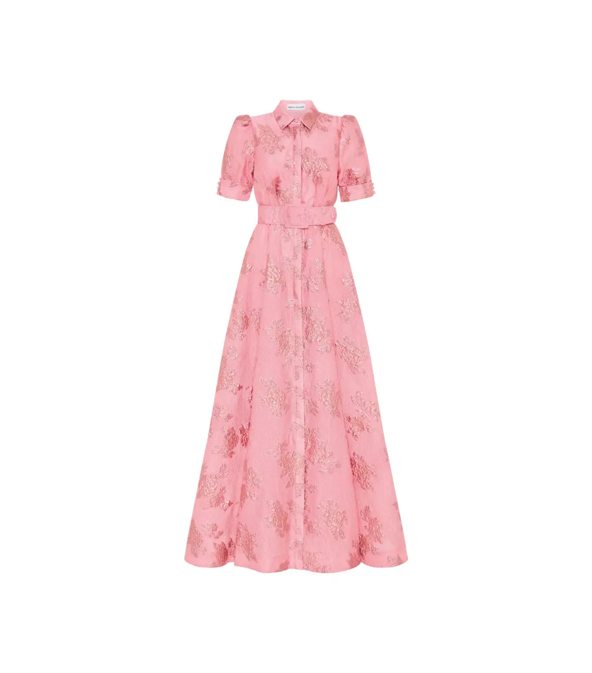 Rebecca Vallance Annette Button Gown Pink Size AU 8 - Image 4