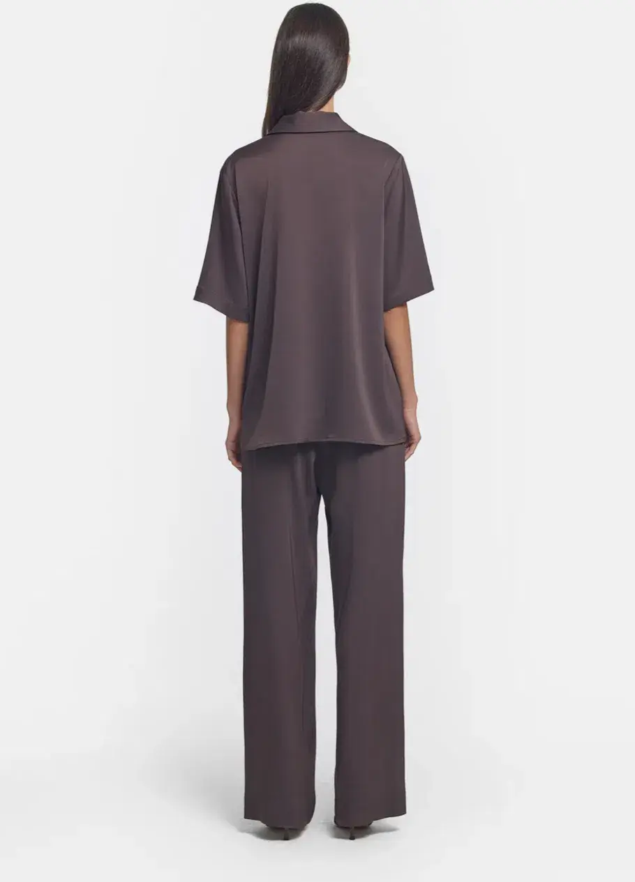 Viktoria and Woods Concert Shirt Size 1 and Pilot Pant Size 2 Set Chocolate  - Image 3