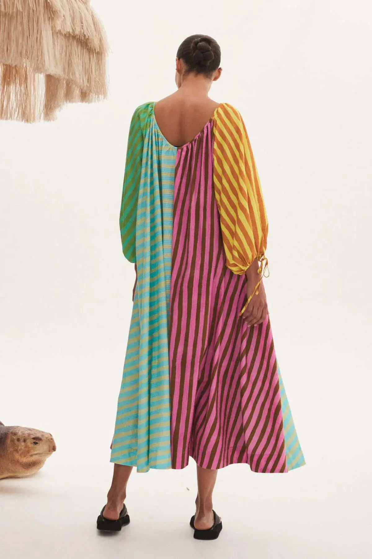 Alemais Bobbie Pool Dress Multi Size AU 10 - Image 3