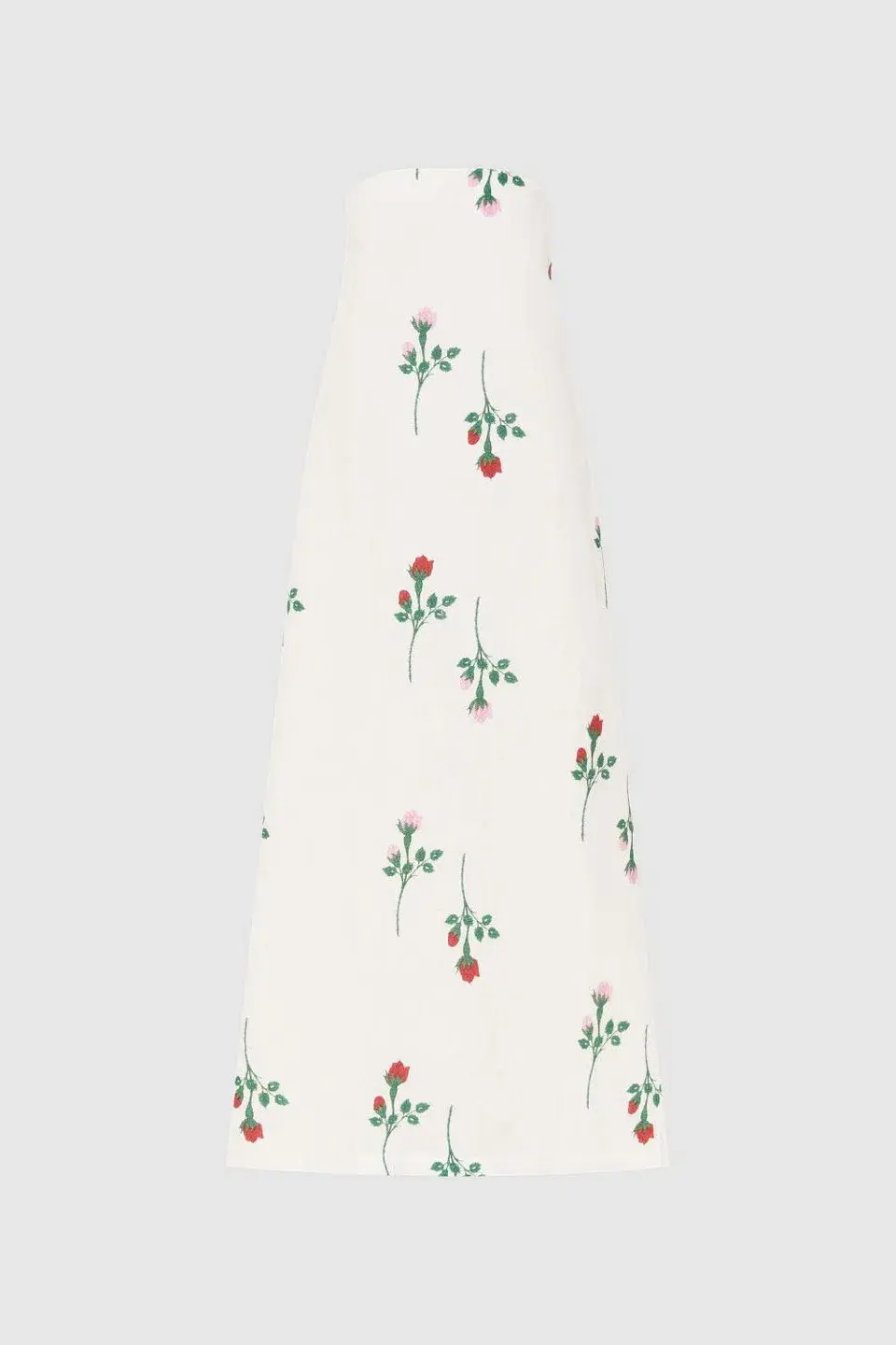 Oroton Rosebud Gown Antique White Size 8 - Image 3