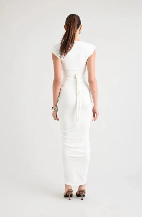 Ramos Dress Off White AU 12 - Image 2