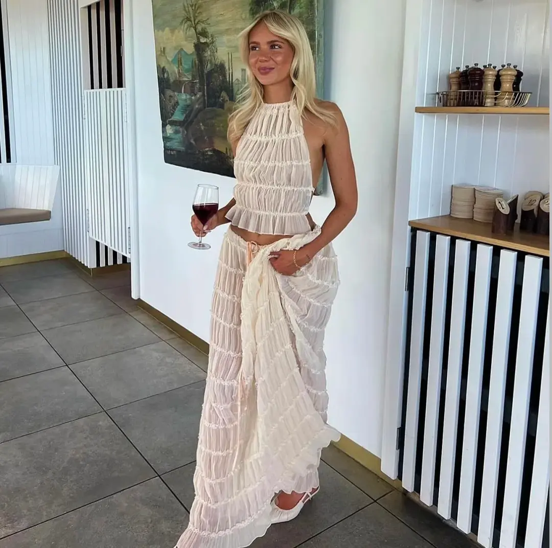 Arcina Ori Juliette Set in Cream AU 8 for rent on The Volte - main image