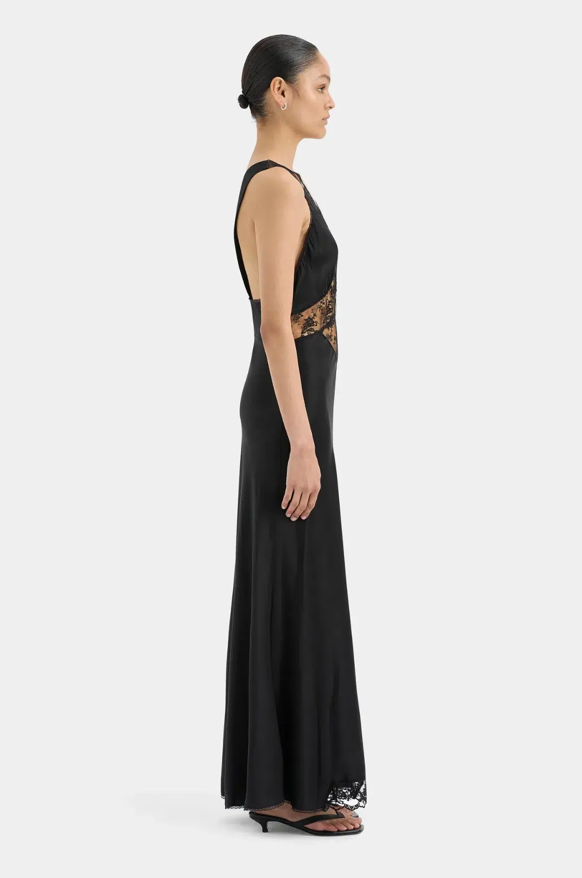 SIR The Label - Aries Cut Out Gown Black Size 2 - Image 2