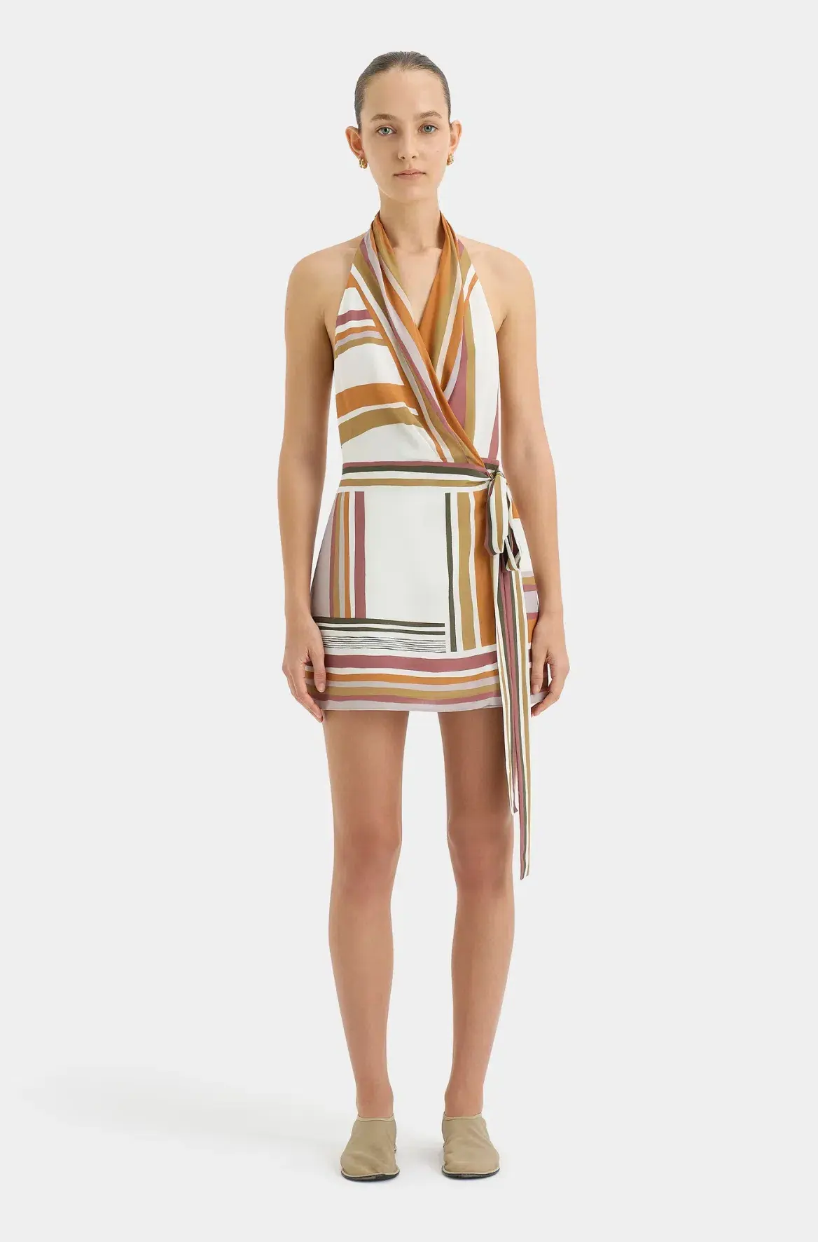 Sir The Label Caprera Wrap Dress - White Size 4 (12-14) - Image 1