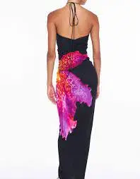 Rat & Boa Pascal Dress Black Size Small/AU 8 - Image 2