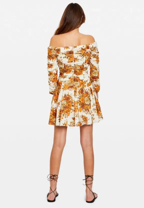 Alémais Derby Off-Shoulder Mini Floral Size AU 12 - Image 3