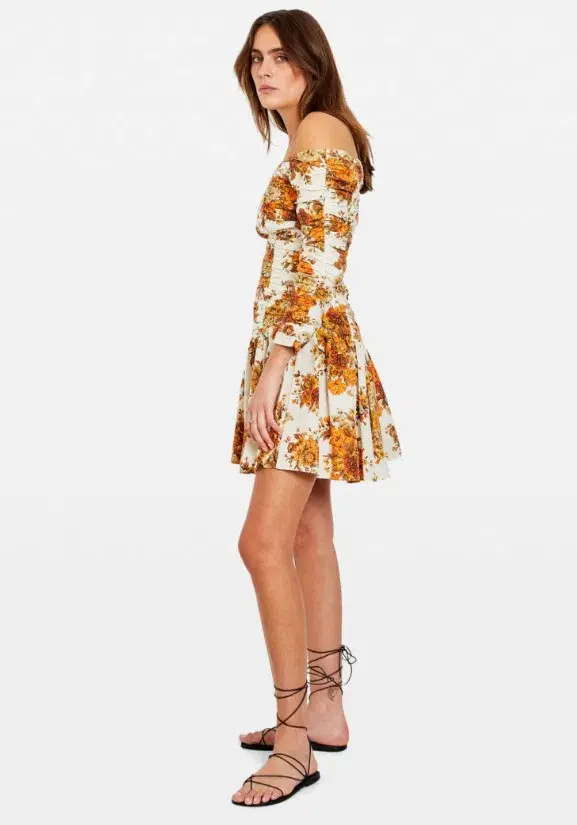 Alémais Derby Off-Shoulder Mini Floral Size AU 12 - Image 2