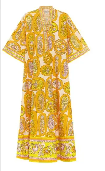 Alémais Diana Midi Yellow Size AU 16 - Image 5
