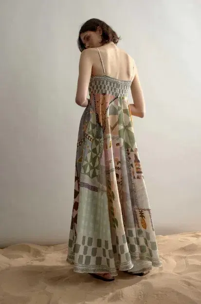 Alemais Emma Gale Sundress Multi Size 14 - Image 3