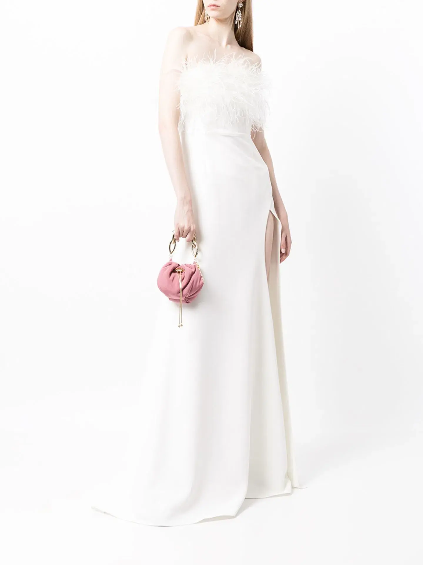 Rachel Gilbert Linc Gown Ivory  AU Size 12 - Image 2