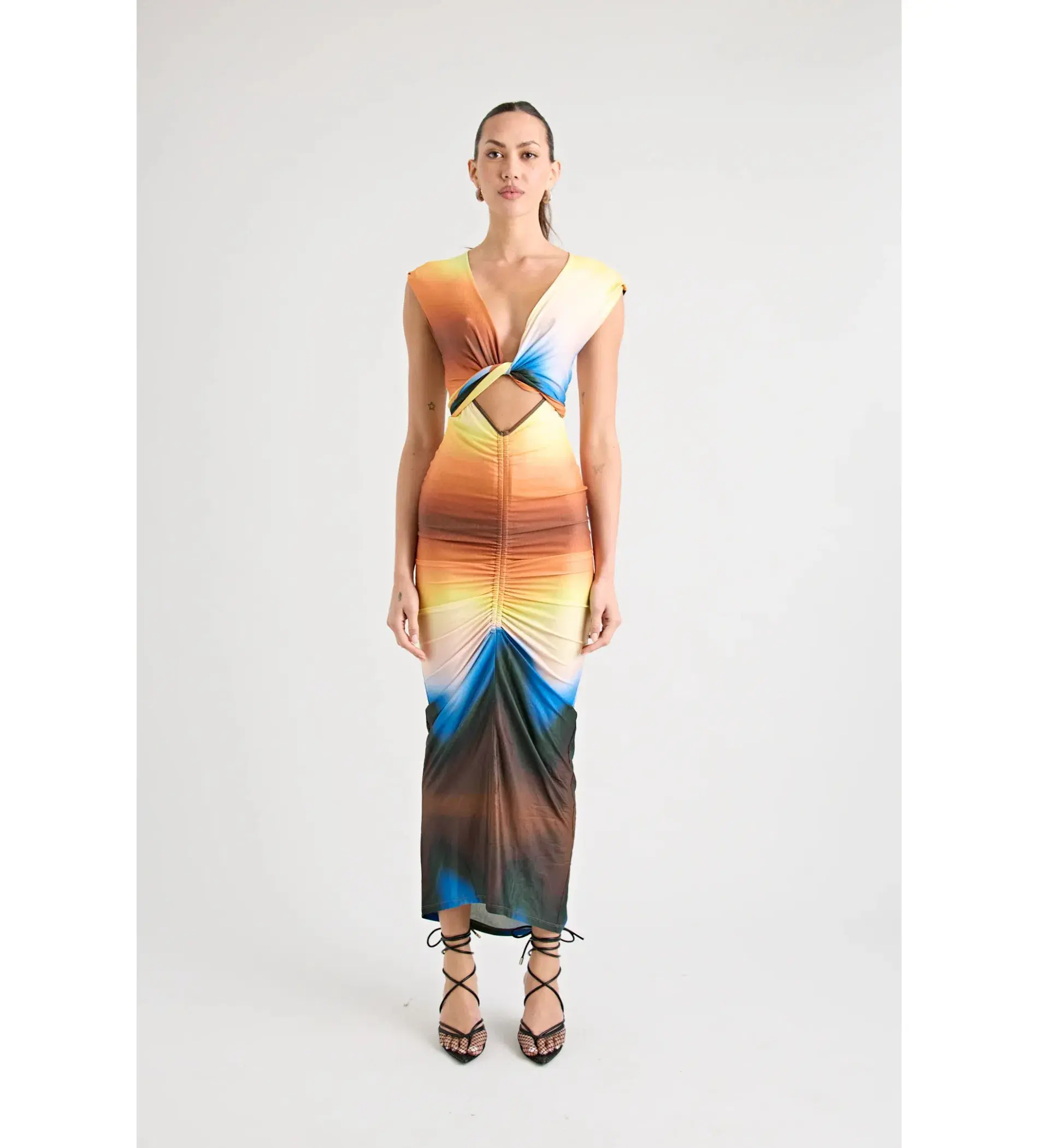 Pfeiffer Lexington Dress in Earth Size 8 - Image 1
