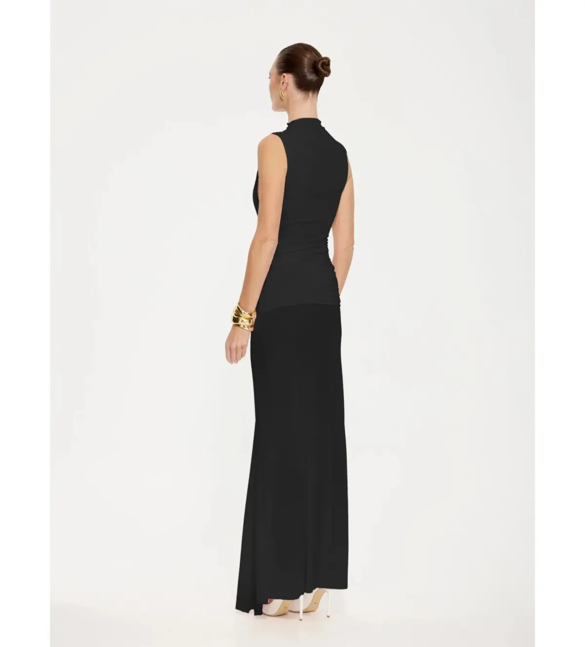 Effie Kats Roza Maxi Dress Black Size 8 - Image 2