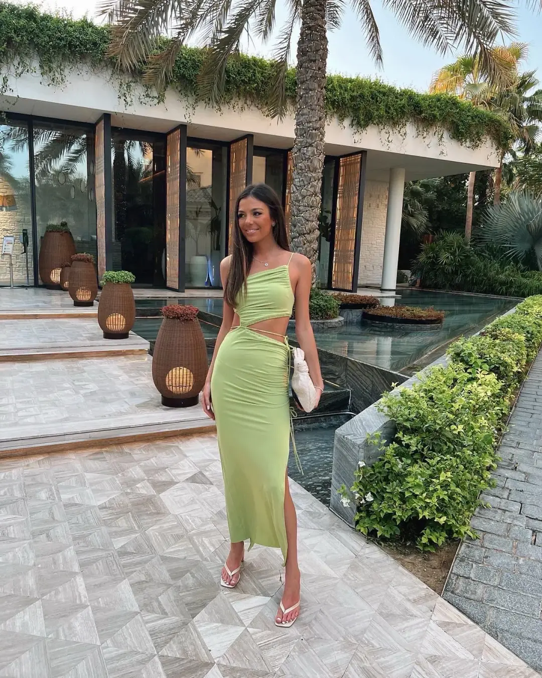 BEC + BRIDGE - Dilkon Maxi in Lime Size AU 8 for rent on The Volte - main image