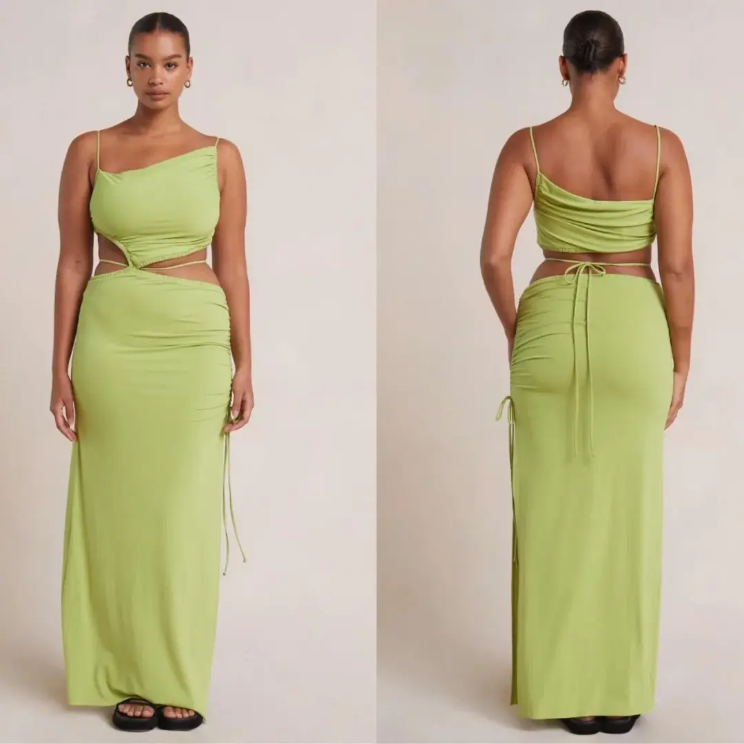 BEC + BRIDGE - Dilkon Maxi in Lime Size AU 8 for rent on The Volte - main image