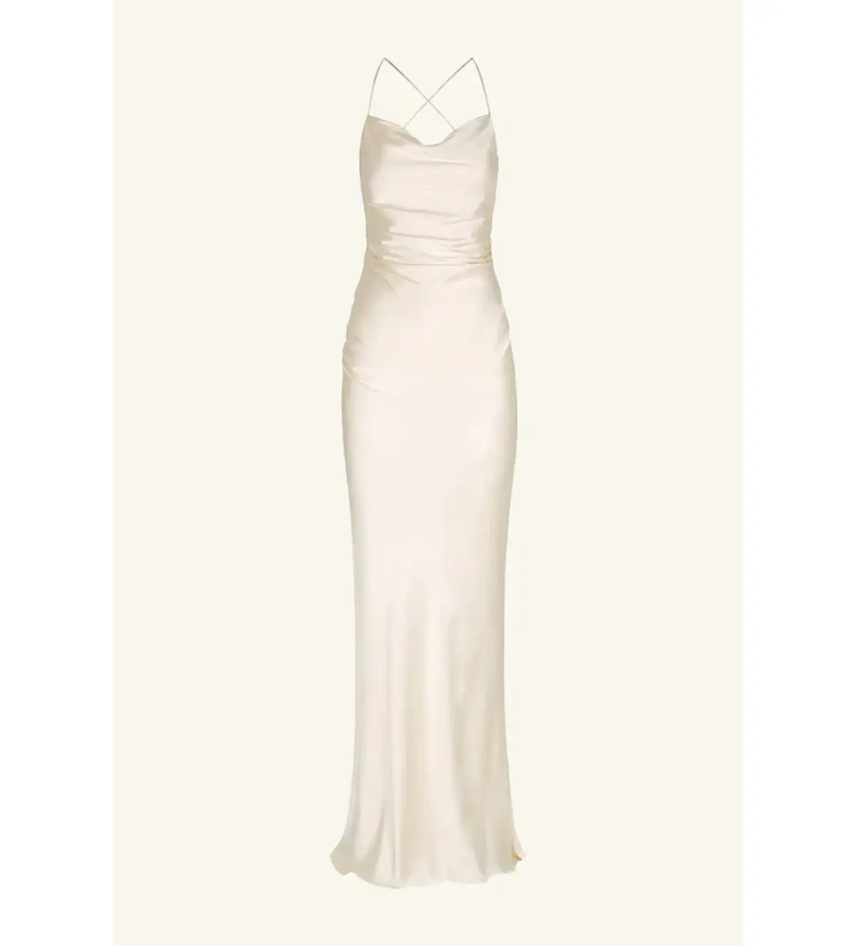 Shona Joy La Lune Lace Back Maxi Dress Cream Size XS / AU 6 - Image 4
