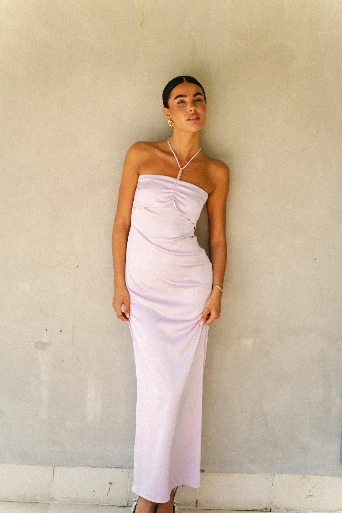 HNTR The Label Rae Dress Lilac Size S / AU 8 - Image 1