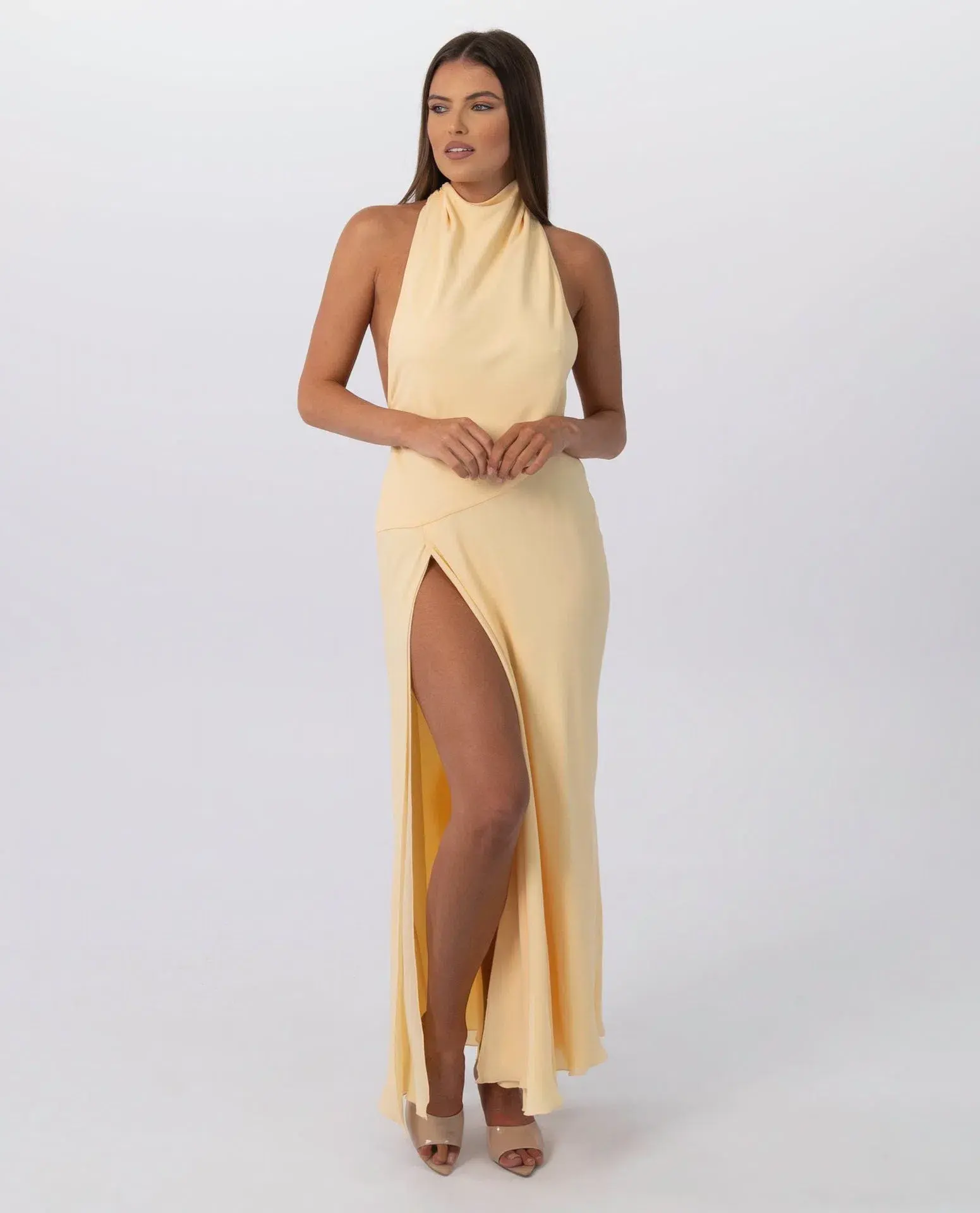 Mim and Bell Violet Dress Yellow Size S / AU 8 - Image 1