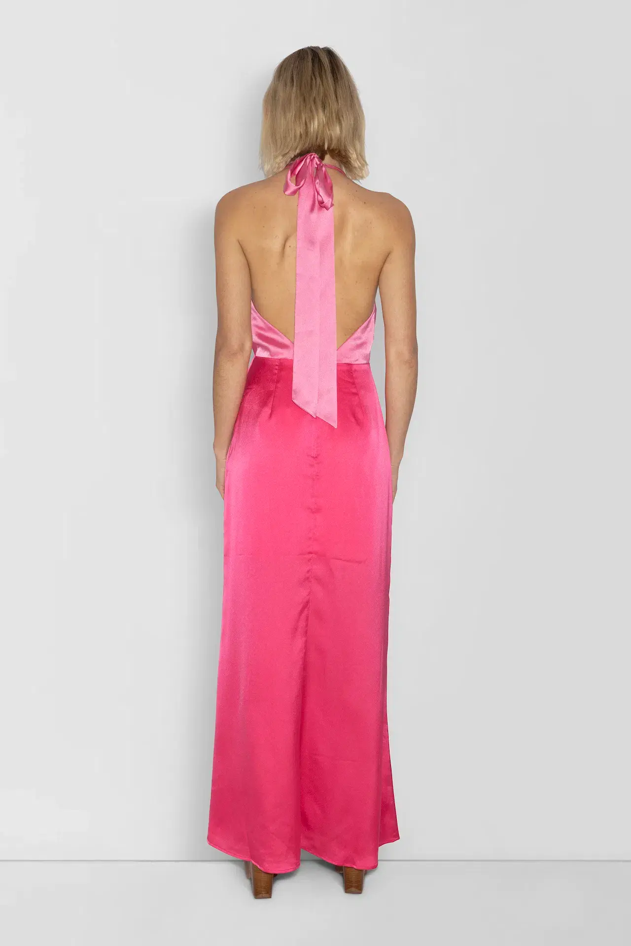 The Wolf Gang Oahu Slip Dress Hot Pink Size M / AU 10 - Image 3