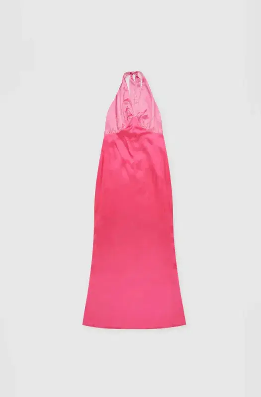 The Wolf Gang Oahu Slip Dress Hot Pink Size M / AU 10 - Image 6
