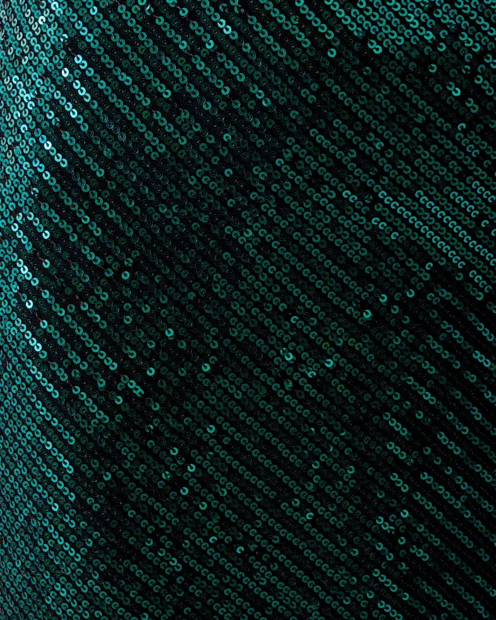 Tussah Selia Boat Neck Midi Dress Emerald Green Sequin Size 10 - Image 6